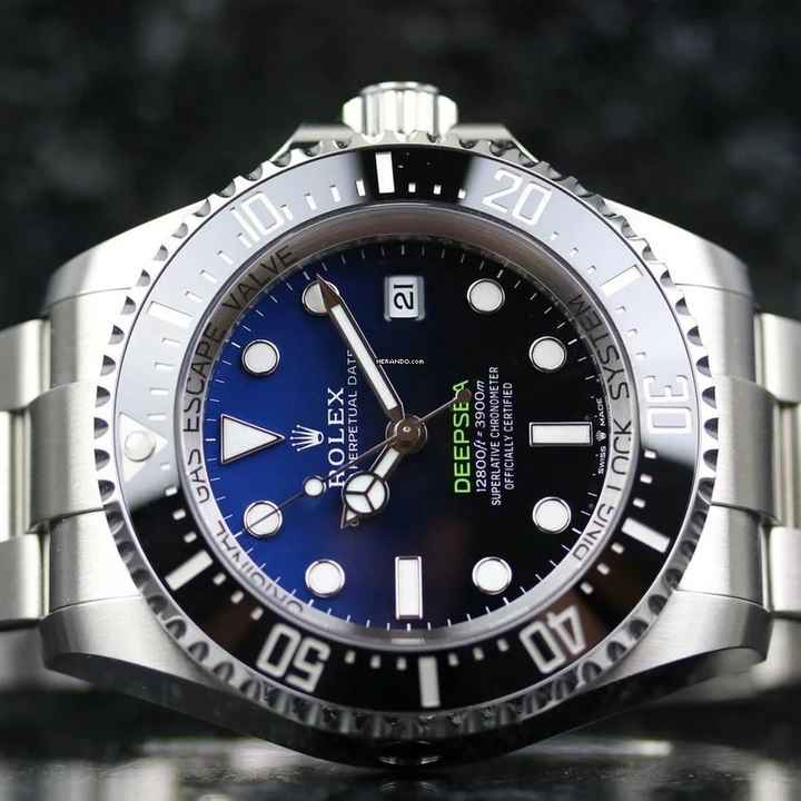  Rolex Sea-Dweller Deepsea Blue James Cameron - New LC100 - Fullset - 01/2026 
