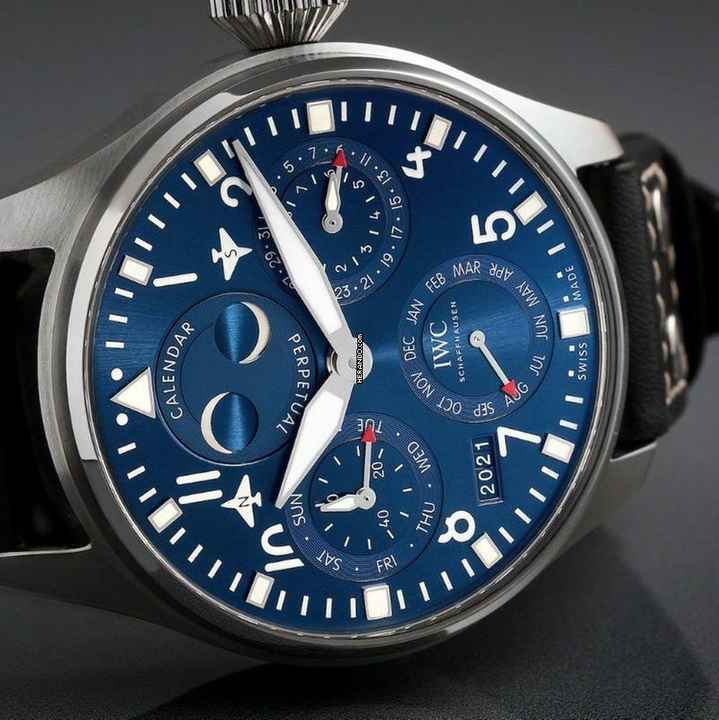  IWC Große Fliegeruhr Big Pilot Perpetual Calendar NEW FULL SET 
