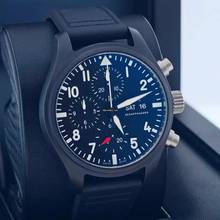 Thumbnail von IWC Fliegeruhr Chronograph Top Gun Pilot's Watch Chronograph 41 Top Gun NEW FULL SET