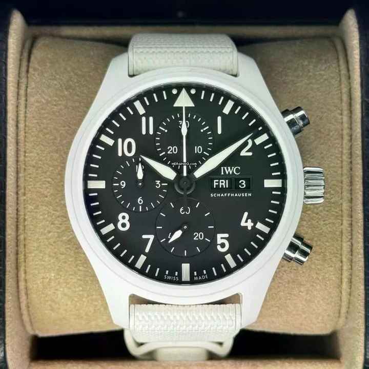  IWC Fliegeruhr Chronograph Top Gun Pilot's Watch Chronograph TOP GUN Edition «Lake Tahoe» NEW FULL SET 