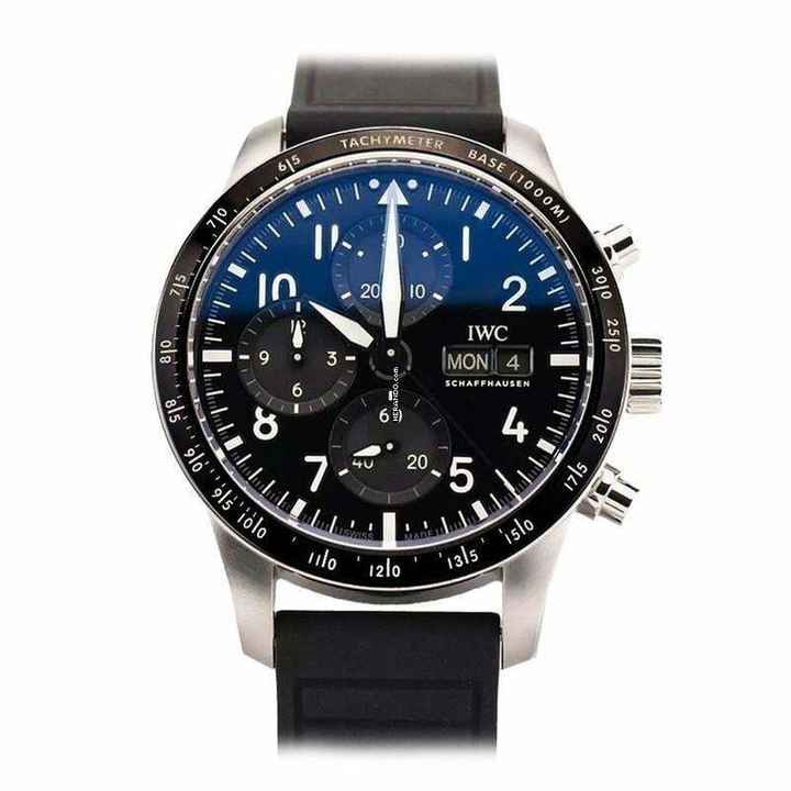  IWC Fliegeruhr Chronograph Performance Chronograph Amg Pilot's 41mm Watch NEW FULL SET 