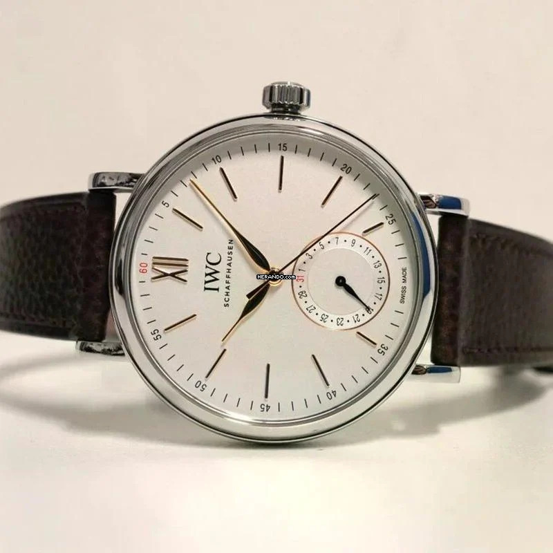  IWC Portofino Pointer Date NEW FULL SET 