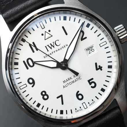  IWC Fliegeruhr Mark Pilot's Watch Mark Xx Iwc NEW FULL SET 