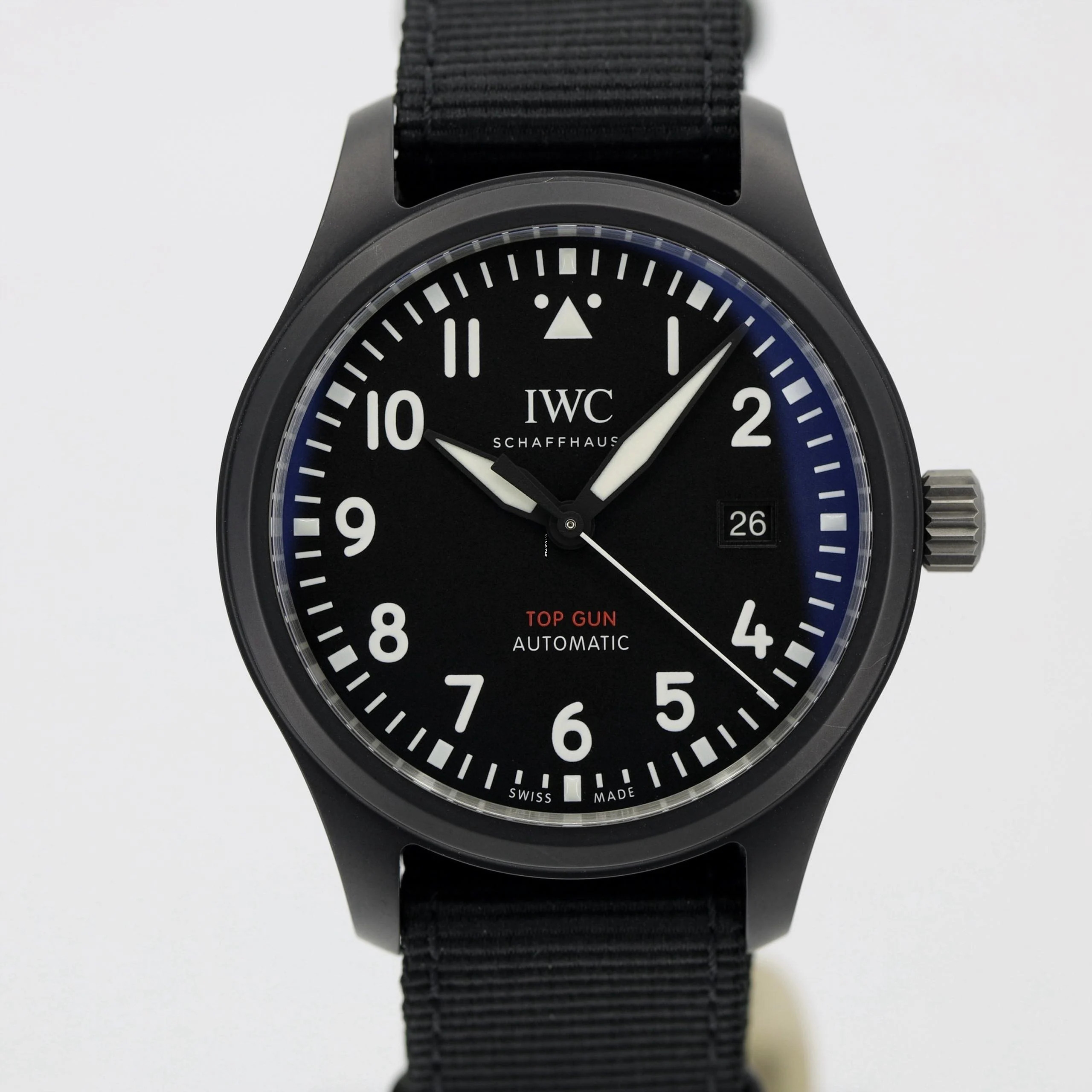  IWC Fliegeruhr Pilot’s Watch Automatic Top Gun NEW FULL SET 