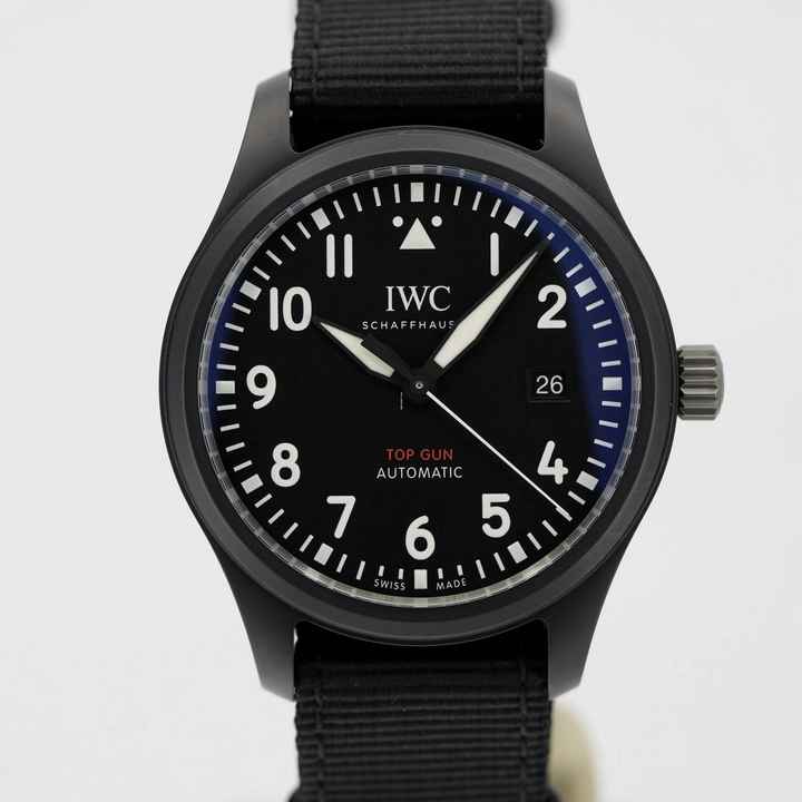  IWC Fliegeruhr Pilot’s Watch Automatic Top Gun NEW FULL SET 