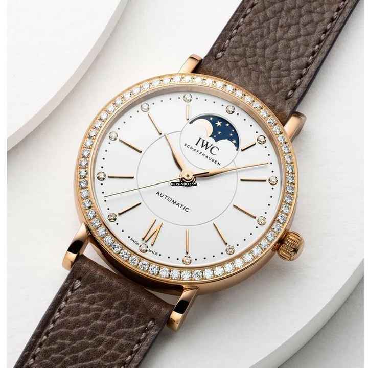  IWC Portofino Automatic Moon Phase 37 NEW FULL SET 