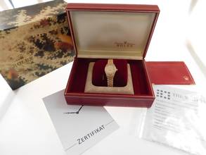 Thumbnail von Rolex Lady-Datejust 18 Kt Gelbgold im Top Zustand Strammes Band Römisches Z.B. Brillantlünette langes Band