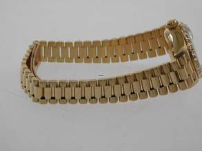 Thumbnail von Rolex Lady-Datejust 18 Kt Gelbgold im Top Zustand Strammes Band Römisches Z.B. Brillantlünette langes Band