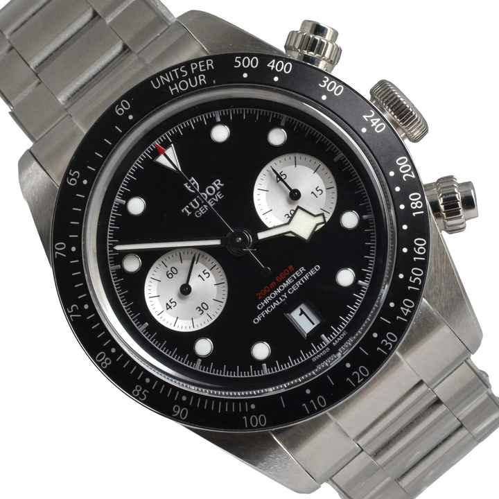  Tudor Black Bay Chrono Chronograph 79360N black dial Full Set like NEW 