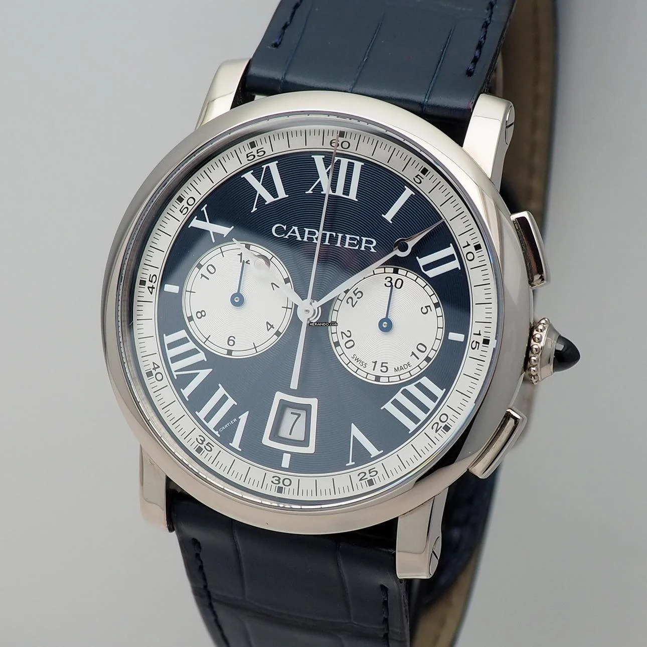Thumbnail von Cartier Rotonde de Cartier Chronograph W1556239 3769 B+P ungetragen mit Garantie Full Set +Cartier Garantie