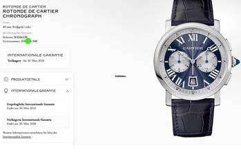 Thumbnail von Cartier Rotonde de Cartier Chronograph W1556239 3769 B+P ungetragen mit Garantie Full Set +Cartier Garantie