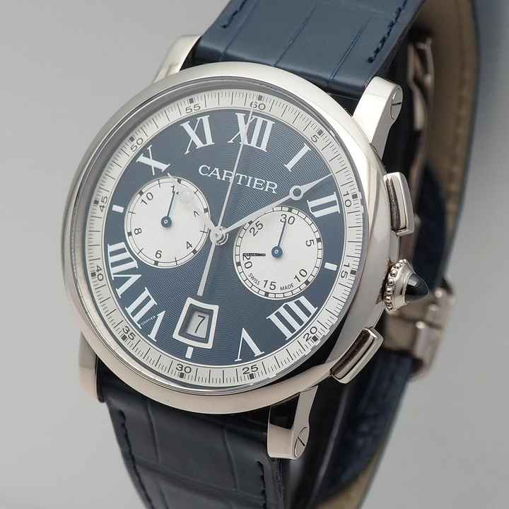  Cartier Rotonde de Cartier Chronograph W1556239 3769 B+P ungetragen mit Garantie Full Set +Cartier Garantie 