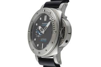 Thumbnail von Panerai Luminor Submersible Automatik Herrenuhr Ref. PAM00973 B&P