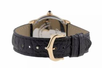 Thumbnail von Cartier Ronde Solo de Cartier Lady Ronde Solo 18K (0,750) Gold/Stahl Damenuhr Ref. W6700355