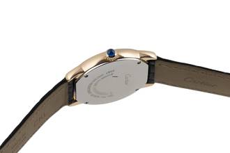 Thumbnail von Cartier Ronde Solo de Cartier Lady Ronde Solo 18K (0,750) Gold/Stahl Damenuhr Ref. W6700355