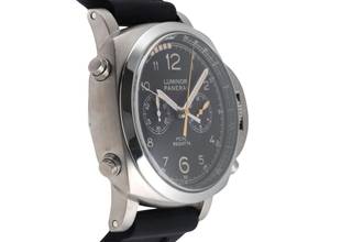 Thumbnail von Panerai Luminor 1950 Regatta 3 Days Chrono Flyback 47 Regatta PCYC 3 Days Chrono Flyback Automatik Titan PAM00652