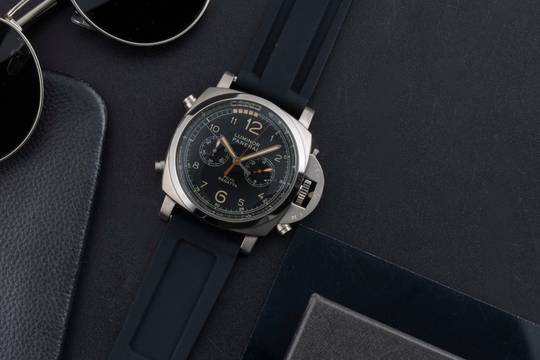  Panerai Luminor 1950 Regatta 3 Days Chrono Flyback 47 Regatta PCYC 3 Days Chrono Flyback Automatik Titan PAM00652 