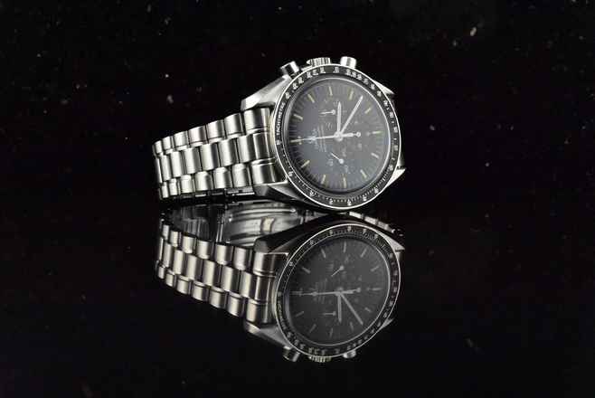  Omega Speedmaster Professional Moonwatch Apollo XI 25th Anniversary Limited Edition unpoliert Box & Papiere 