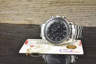 Thumbnail von Omega Speedmaster Broad Arrow 3594.50 Gray Dial - Vintage Box & Papiere