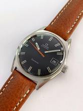 Thumbnail von Omega Genève Serviced Geneve Vintage Automatic Automatik Black Dial Red Hand 166041 166041