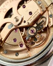 Thumbnail von Omega Genève Serviced Geneve Vintage Automatic Automatik Black Dial Red Hand 166041 166041