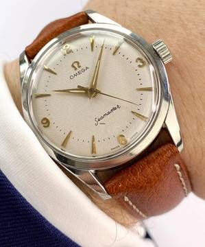  Omega Seamaster Serviced Seamaster Honeycomb Dial 36mm Vintage ref 2938 2938 