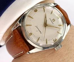 Thumbnail von Omega Seamaster Serviced Seamaster Honeycomb Dial 36mm Vintage ref 2938 2938