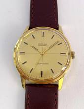 Thumbnail von Omega Seamaster Vintage Automatic Automatik ref 165001 Solid Gold Vollgold 165001