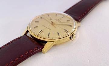 Thumbnail von Omega Seamaster Vintage Automatic Automatik ref 165001 Solid Gold Vollgold 165001