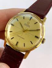 Thumbnail von Omega Seamaster Vintage Automatic Automatik ref 165001 Solid Gold Vollgold 165001