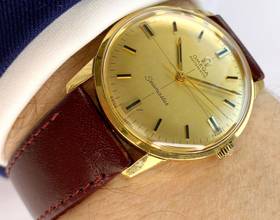 Thumbnail von Omega Seamaster Vintage Automatic Automatik ref 165001 Solid Gold Vollgold 165001