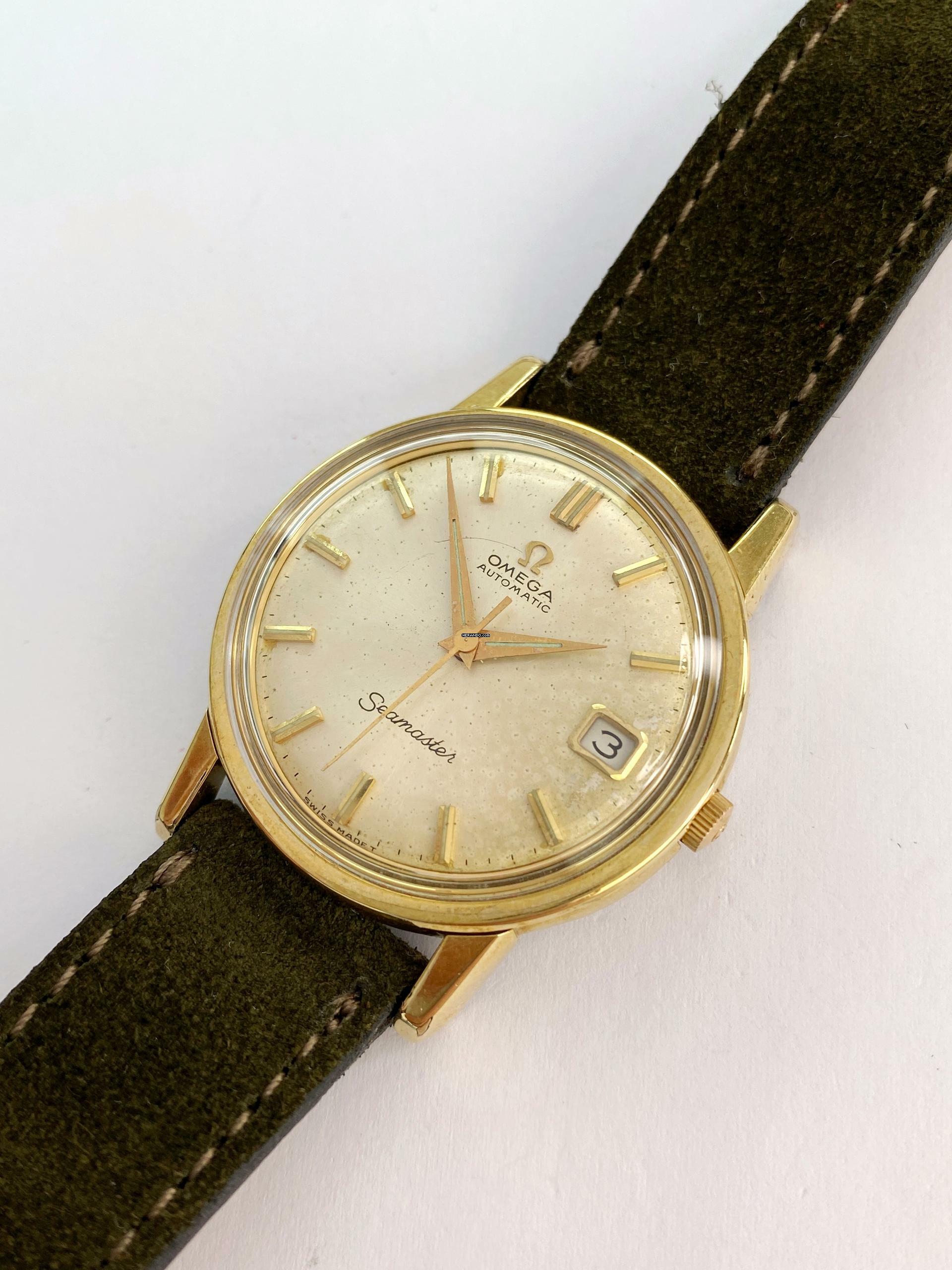 Thumbnail von Omega Seamaster Serviced Seamaster Vintage Automatic Automatik ref 166003 166003