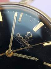 Thumbnail von Omega Seamaster DeVille Serviced Seamaster De Ville Vintage Automatic Automatik Black Gilt Dial