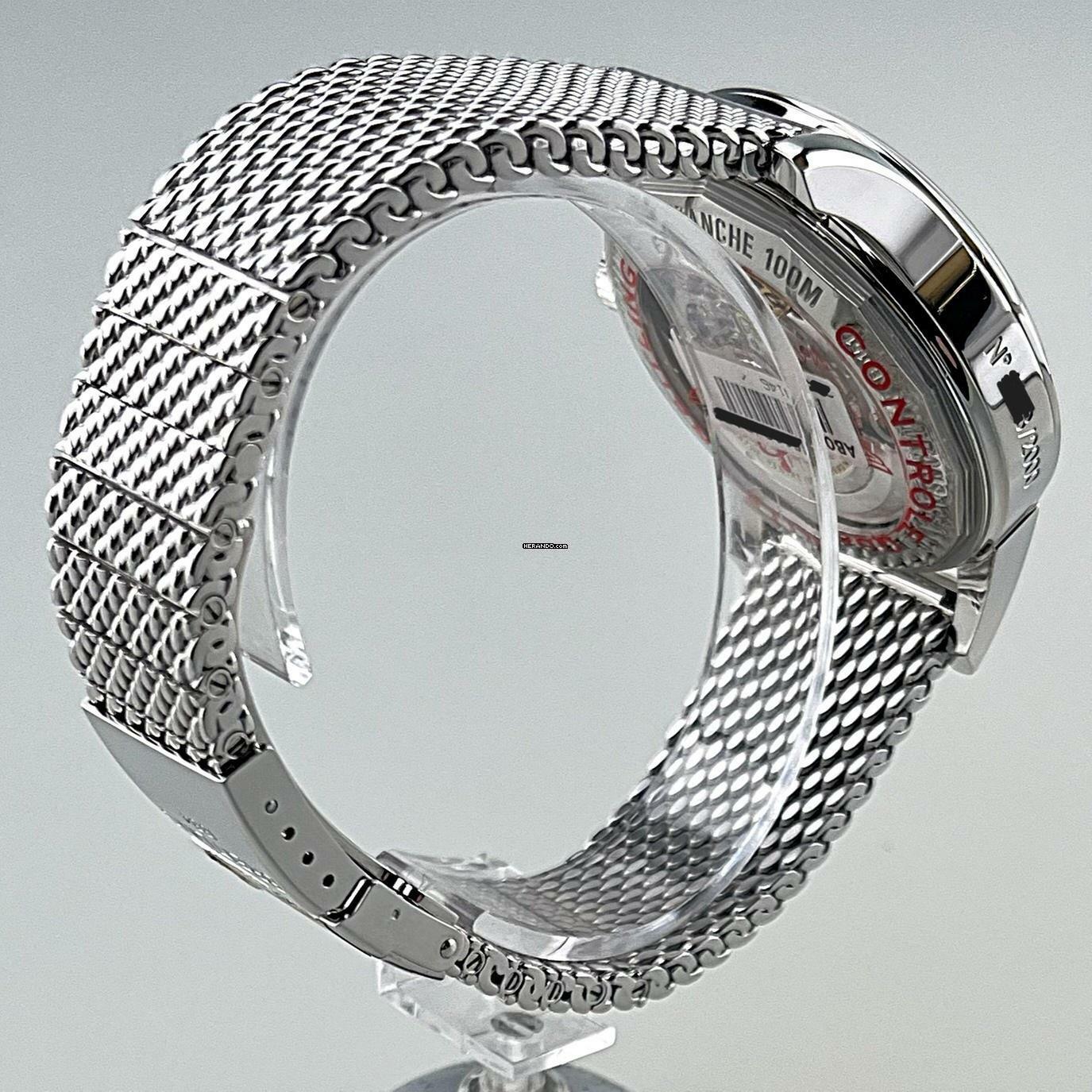 Thumbnail von Breitling Transocean Chronograph Caliber 01 limited Edition XXXX/2000 Ref. AB0151-018 Stahl Stahl Full Set NOS ungetragen (teilverklebt) EK 06/2011 Erstbesitz