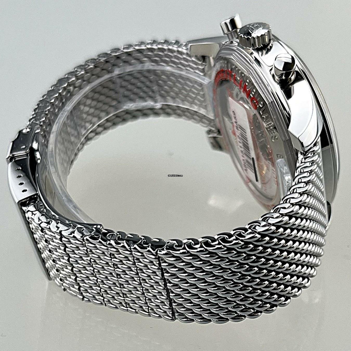 Thumbnail von Breitling Transocean Chronograph Caliber 01 limited Edition XXXX/2000 Ref. AB0151-018 Stahl Stahl Full Set NOS ungetragen (teilverklebt) EK 06/2011 Erstbesitz