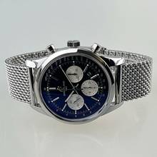 Thumbnail von Breitling Transocean Chronograph Caliber 01 limited Edition XXXX/2000 Ref. AB0151-018 Stahl Stahl Full Set NOS ungetragen (teilverklebt) EK 06/2011 Erstbesitz