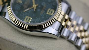 Thumbnail von Rolex Datejust 36 Steel Gold - Green Floral - like New - Fullset - 08/2015
