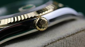 Thumbnail von Rolex Datejust 36 Steel Gold - Green Floral - like New - Fullset - 08/2015