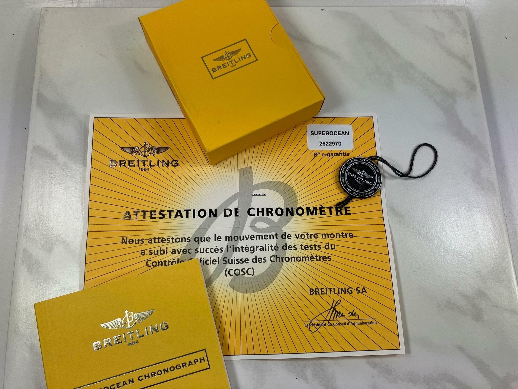 Thumbnail von Breitling Superocean Chronograph II A13341