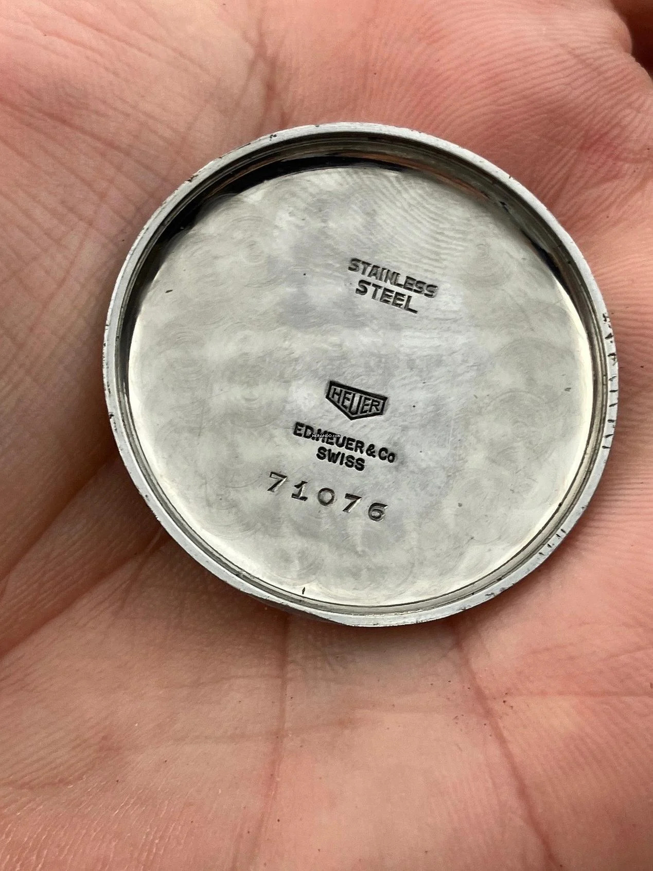 Thumbnail von Heuer Ed Heuer Big Eye Chrono Cal. 22