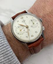 Thumbnail von Heuer Ed Heuer Big Eye Chrono Cal. 22