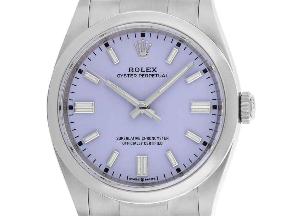  Rolex Oyster Perpetual 36 Lavendel Ref.126000 2025 Full Set Ungetragen Oyster Perpetual Lavendel 
