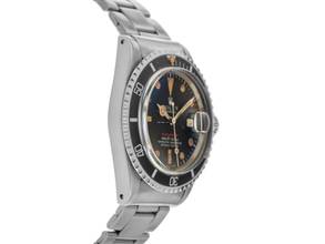 Thumbnail von Rolex Submariner Date Redline Ref.1680 1970 Full Set Original Unpoliert Submariner Date Redline Ghost Bezel flat 4 kissing 4 open 6/9