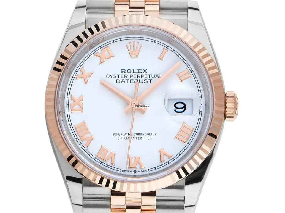  Rolex Datejust 36 Ref.126231 2018 Full Set wie Neu Datejust 