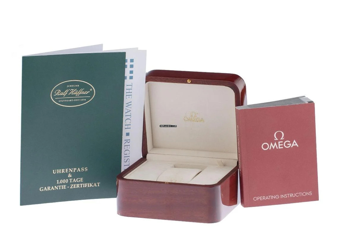 Omega De Ville Ref.7724 1997 Box&Beschreibung sehr gut Vintage De Ville