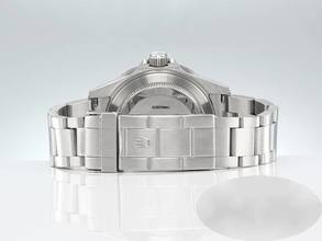 Thumbnail von Rolex Submariner Date 16610lv Stahl Automatik Taucheruhr Edelstahl Grün Green Stainless Steel Oyster-band Chronometer Black Dial