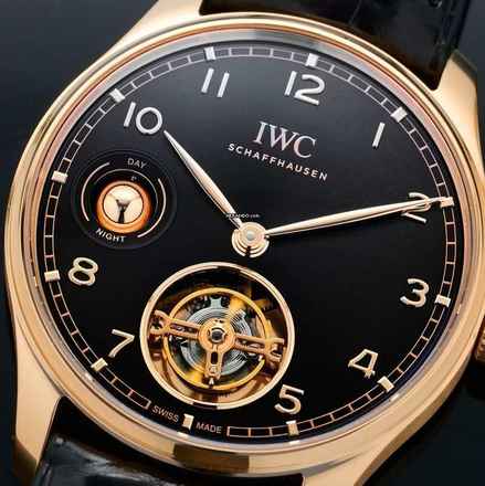  IWC Portugieser Tourbillon Hand-wound Tourbillon Day Night NEW FULL SET 