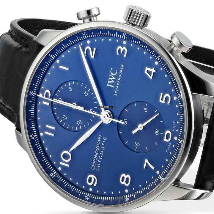  IWC Portugieser Chronograph NEW FULL SET 