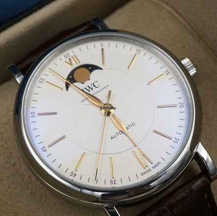  IWC Portofino Automatic Moon Phase NEW FULL SET 