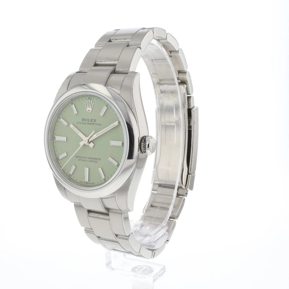 Rolex Oyster Perpetual 34 Pistache Dial NEW IN STICKERS '26